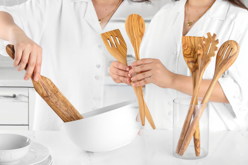 🍴 7 Reasons to Choose Olive Wood Kitchen Utensils