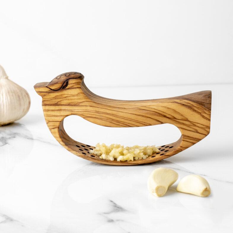 Handgefertigte Utensilien und Küchenhelfer aus Olivenholz