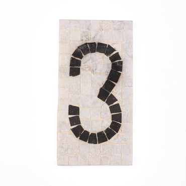 Mosaique Number - ArtisRaw
