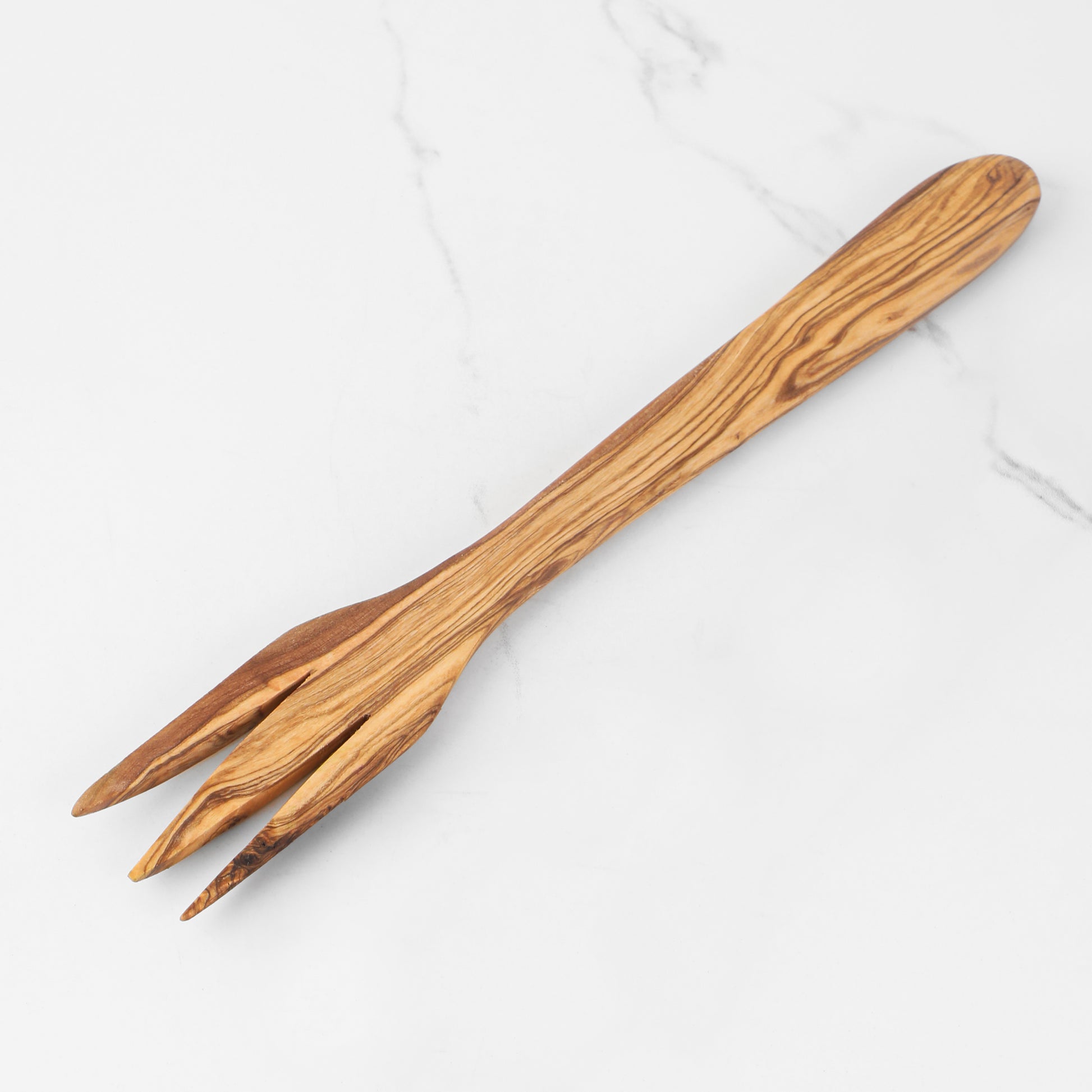Salad Fork Handmade from Olive Wood - ArtisRaw