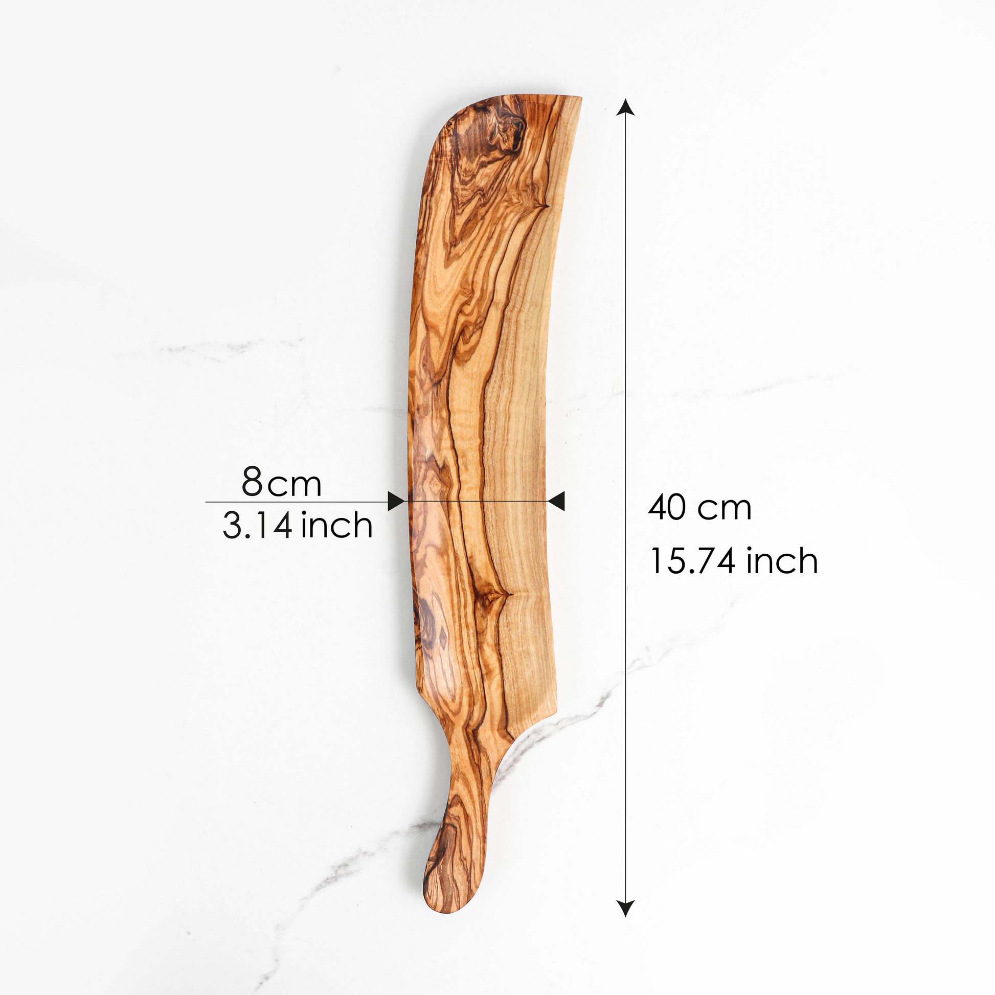 Charcuterie Board made of Tunisian Olive Wood - ArtisRaw