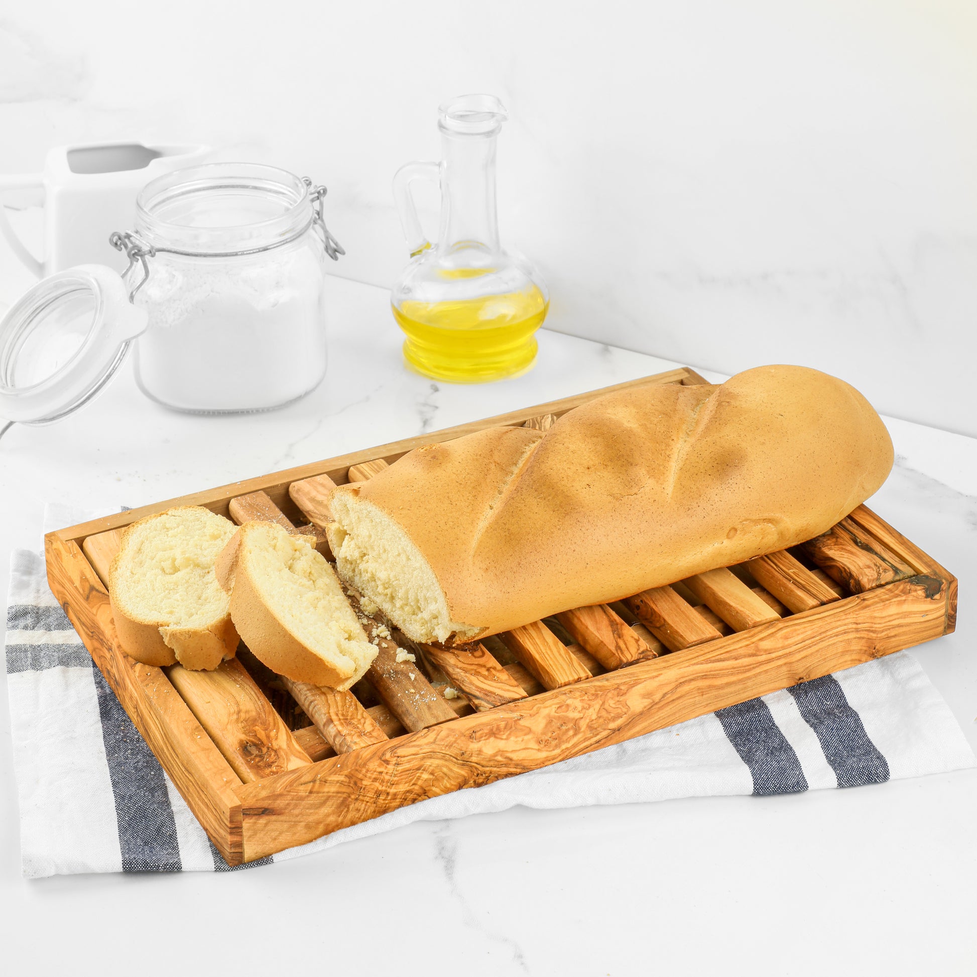 Rectangular Bread Cutting Box - ArtisRaw