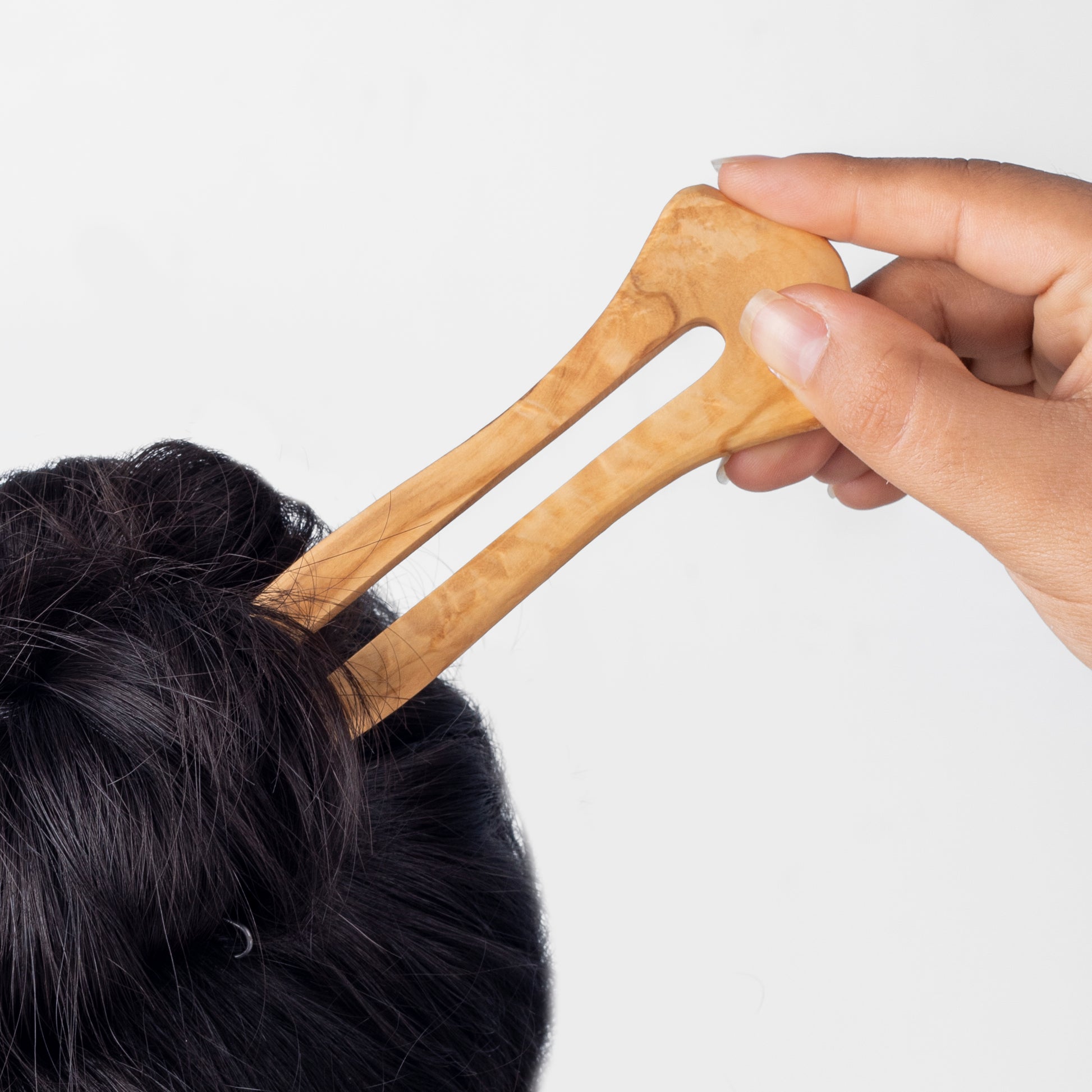 Wooden Hair Fork - ArtisRaw