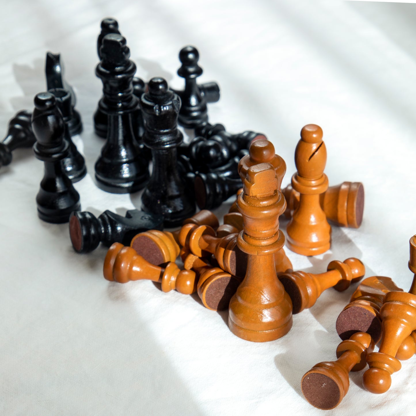 Handmade Olive Wood Chess Pieces – Artisan Set - ArtisRaw