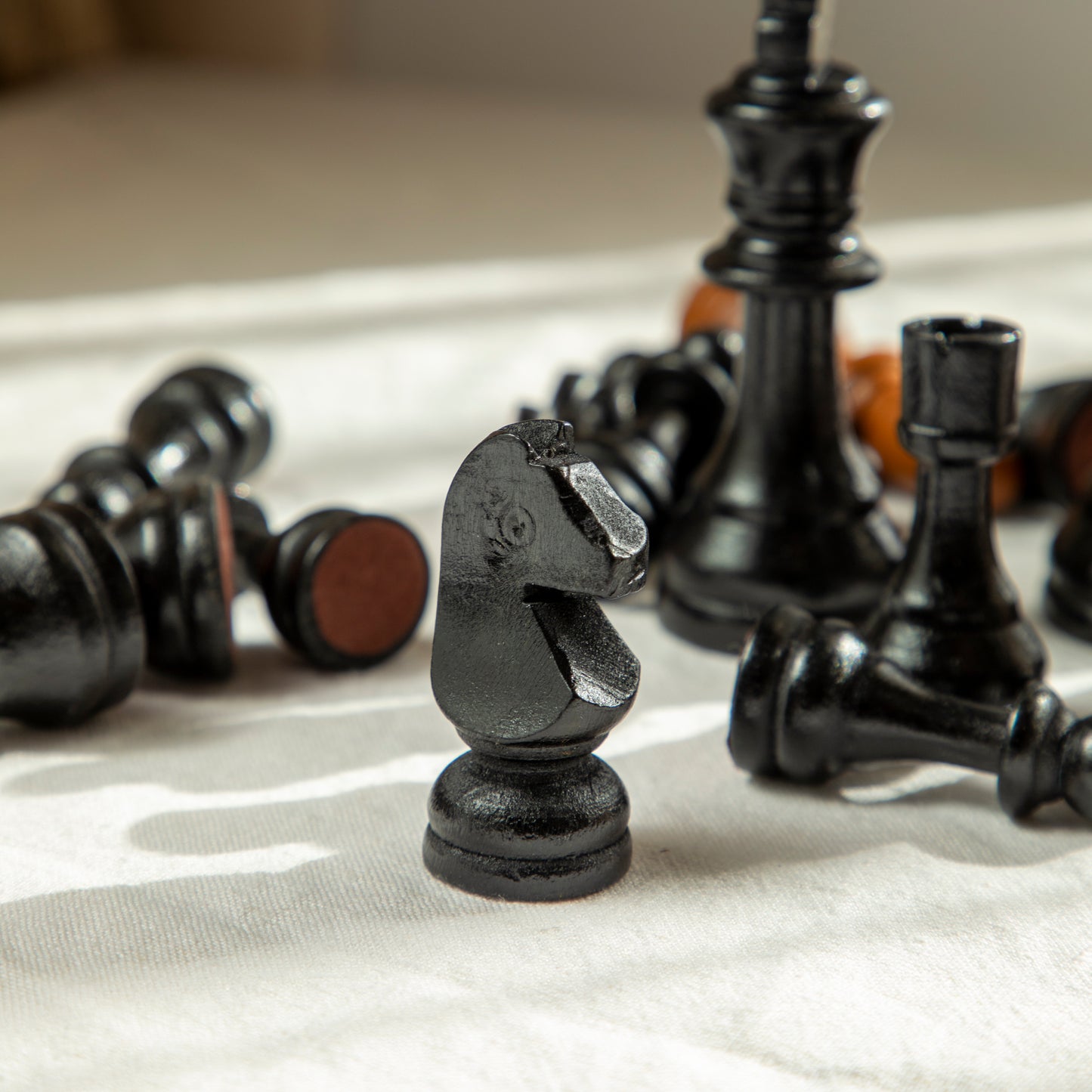 Handmade Olive Wood Chess Pieces – Artisan Set - ArtisRaw