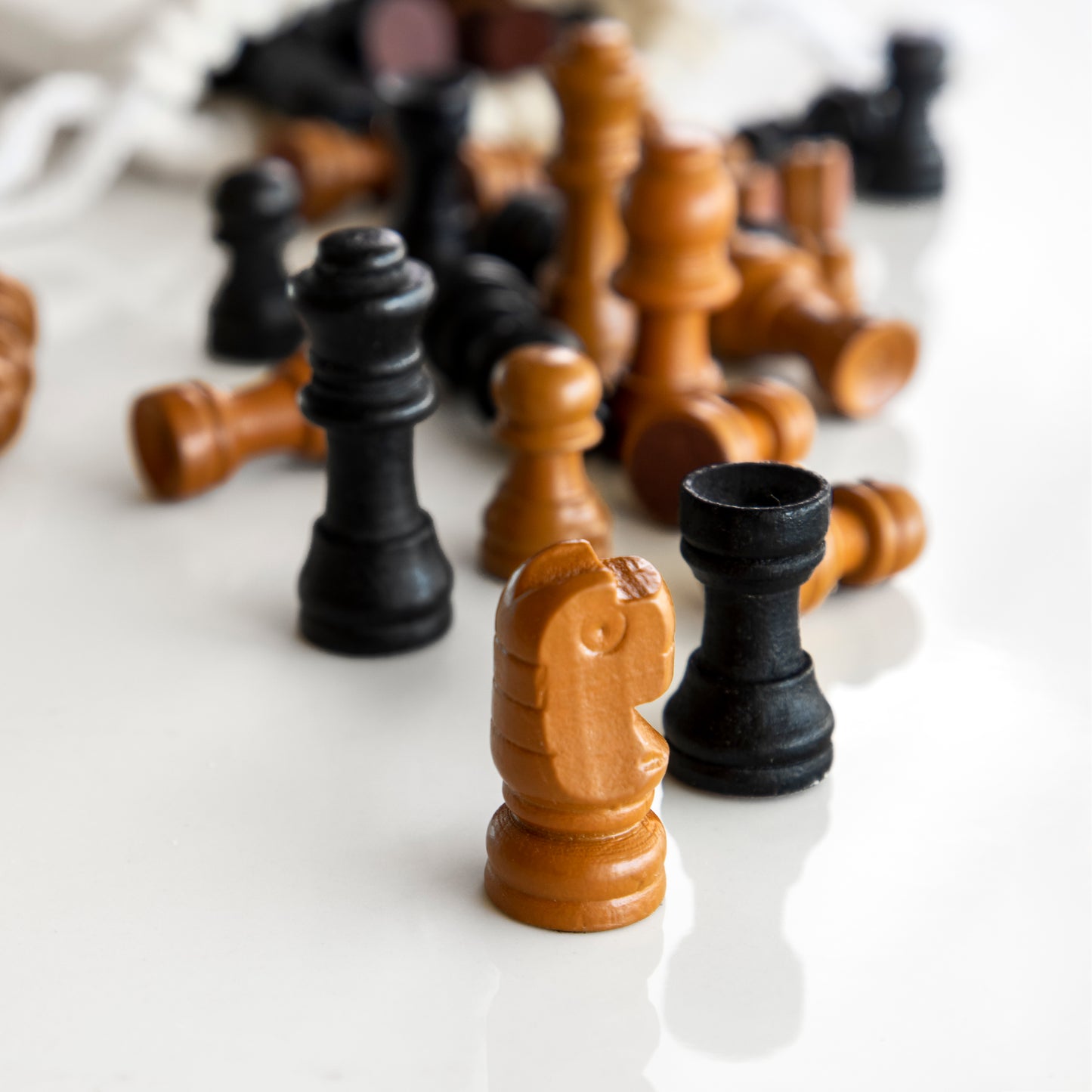 Handmade Olive Wood Chess Pieces – Artisan Set - ArtisRaw