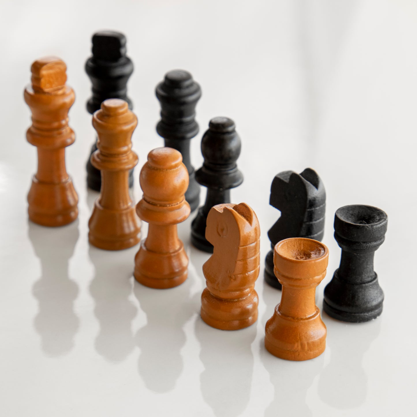 Handmade Olive Wood Chess Pieces – Artisan Set - ArtisRaw