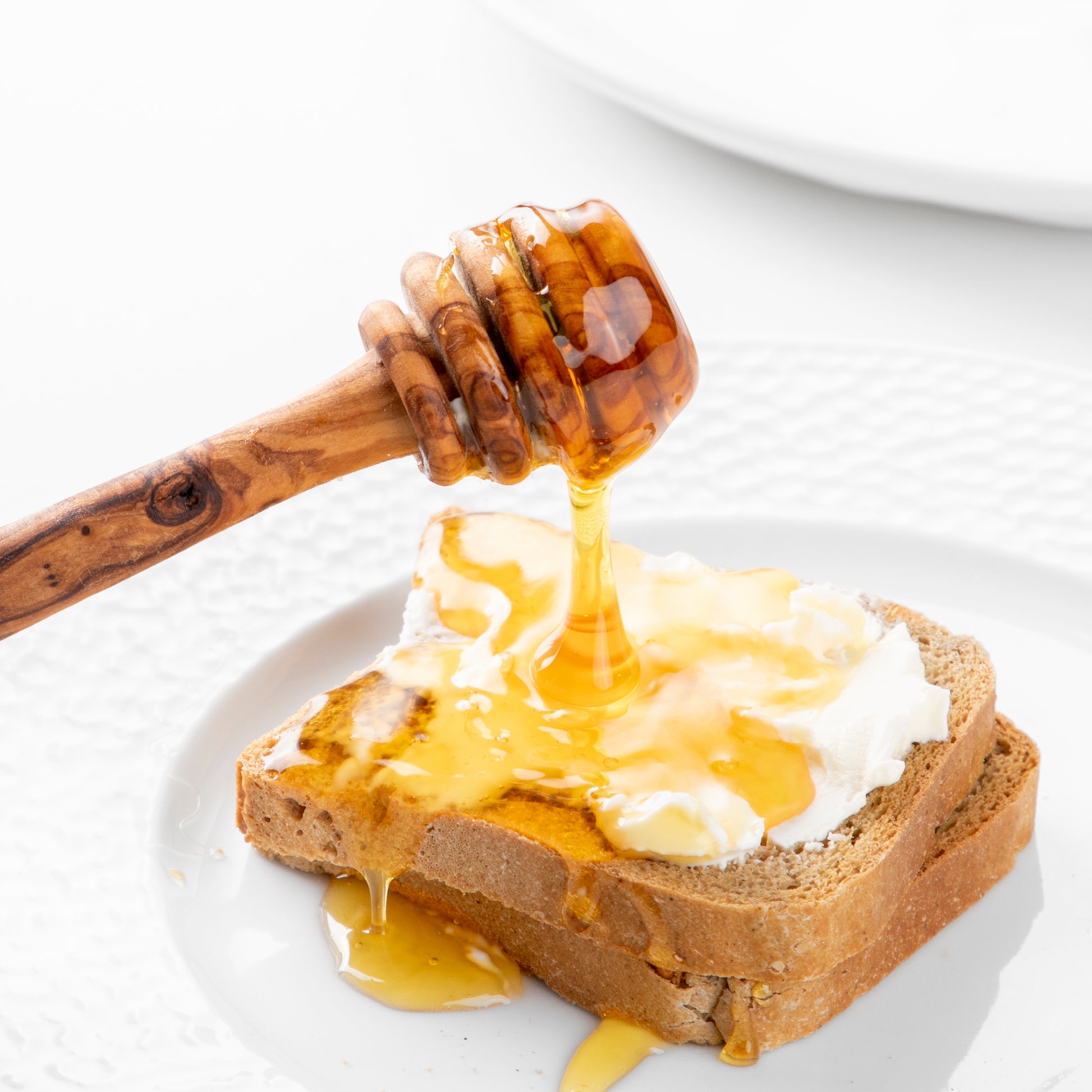 Olive Wood Honey Dipper