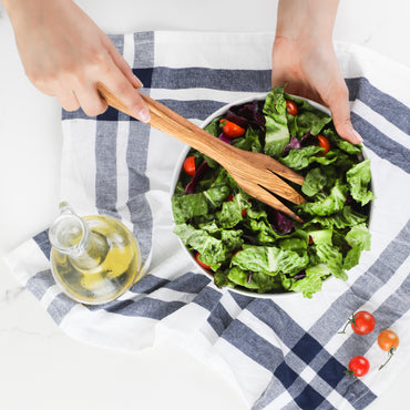 Salad Fork Handmade from Olive Wood - ArtisRaw