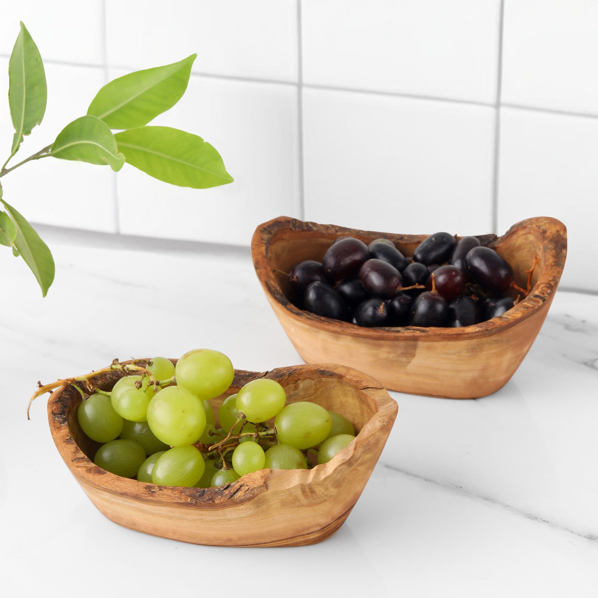 Rustic Wooden Dish Olive Wood - ArtisRaw