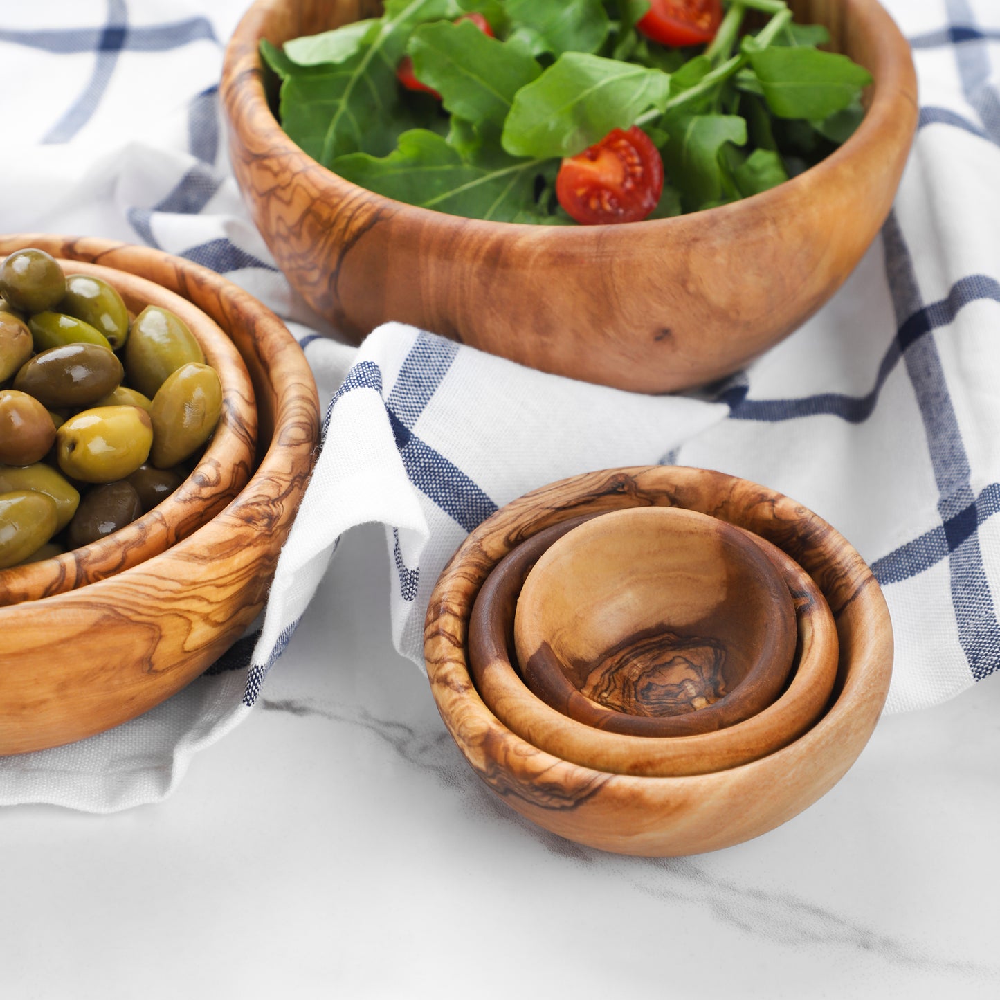 Set of 6 Bowls Rounded Edges - ArtisRaw