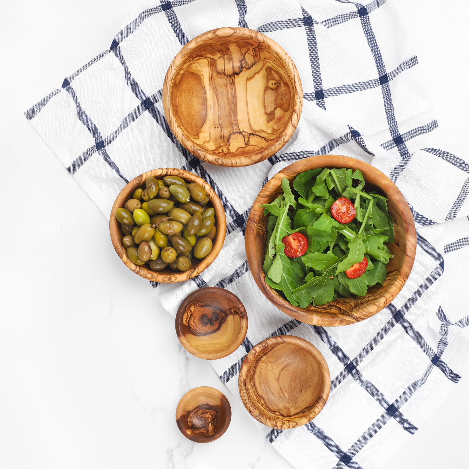 Set of 6 Bowls Rounded Edges - ArtisRaw