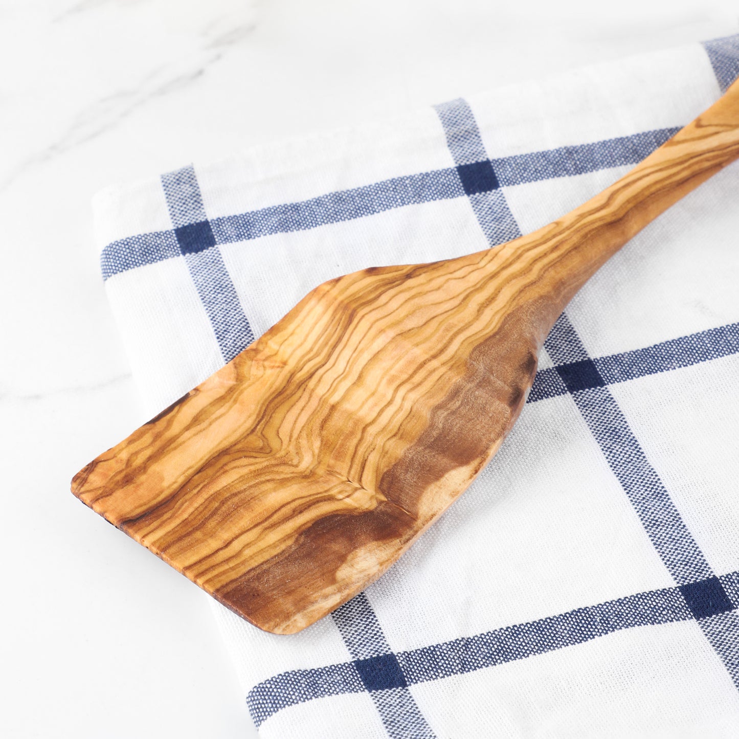 Flat Spatula Olive Wood - ArtisRaw