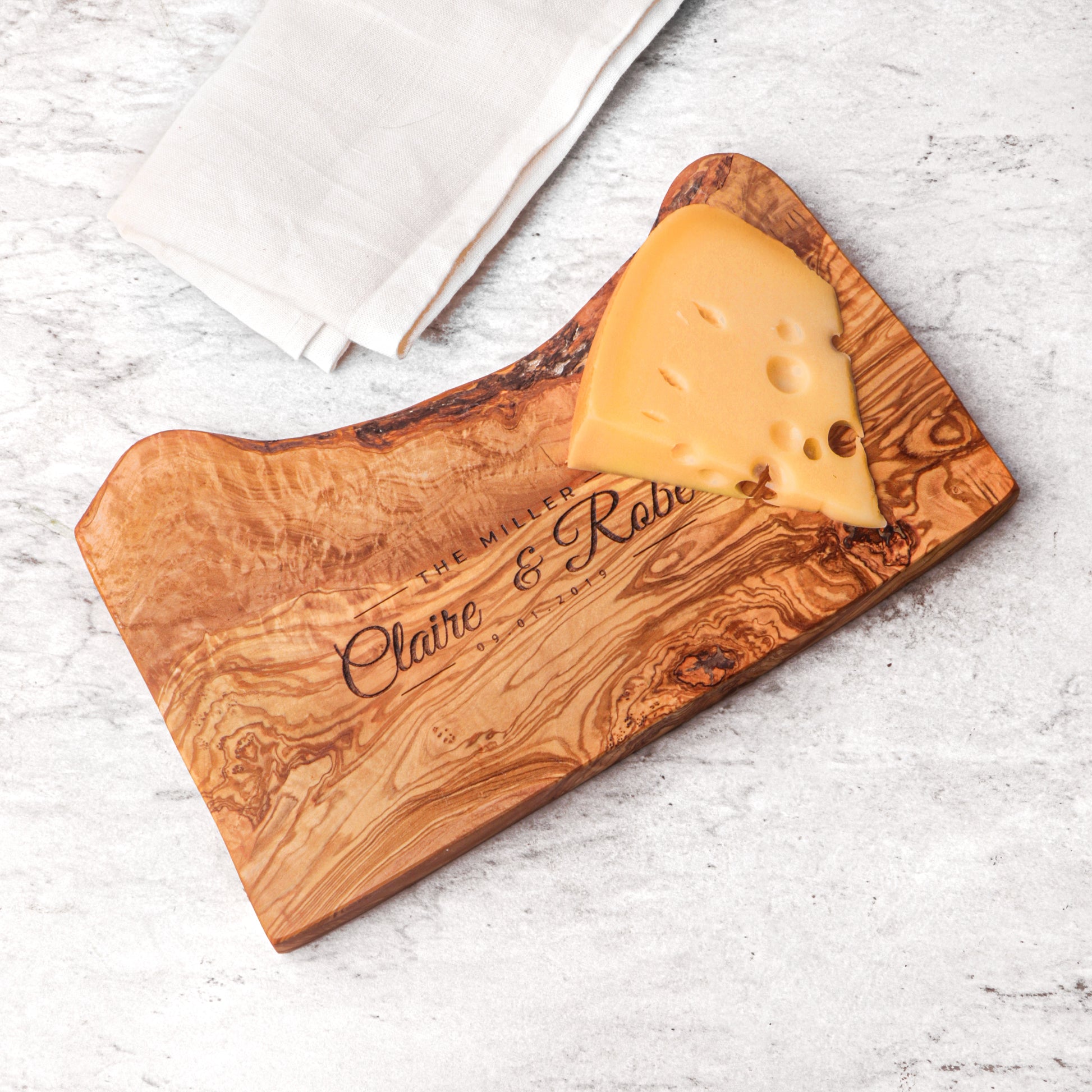 Rectangular Rustic Board Olive Wood - ArtisRaw