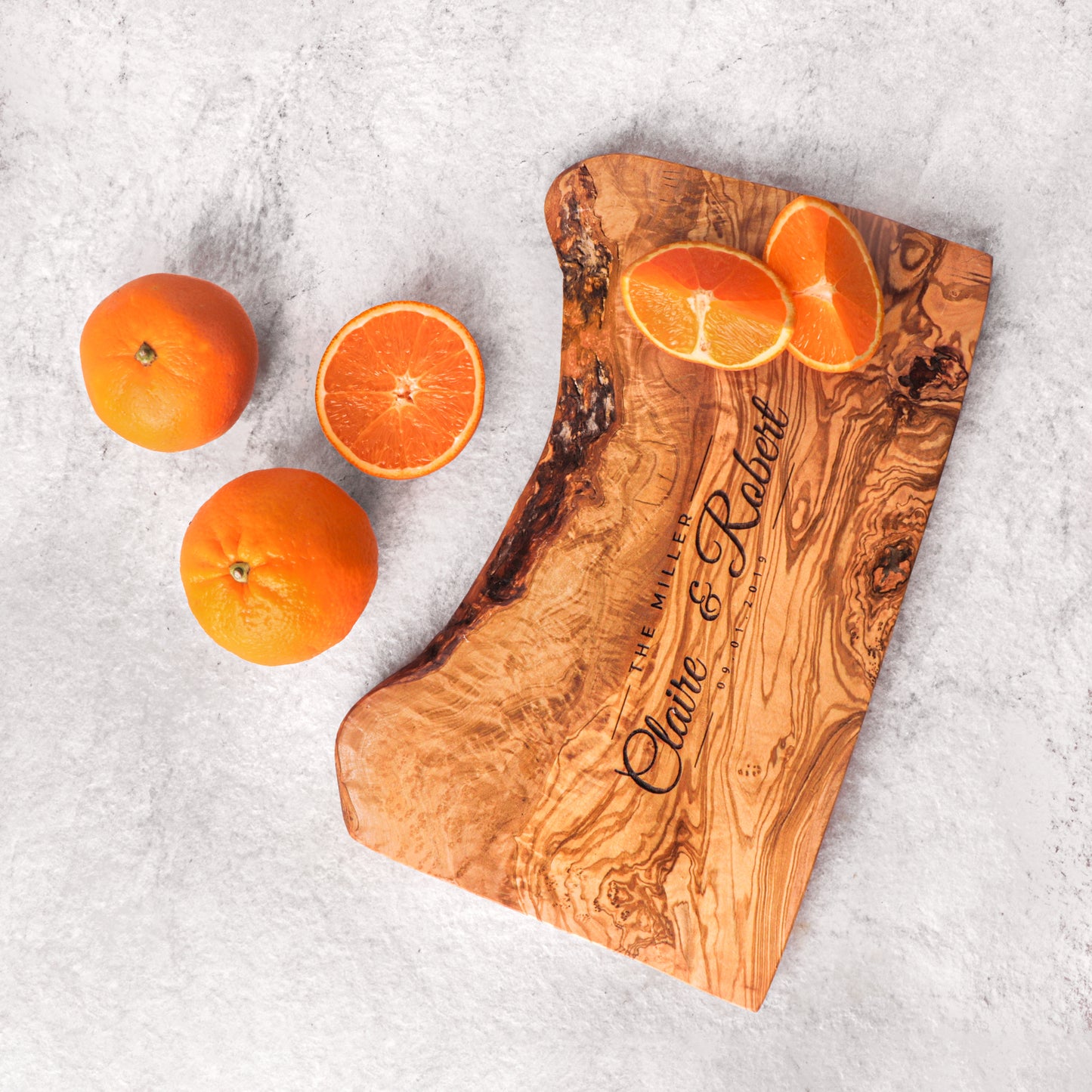 Rectangular Rustic Board Olive Wood - ArtisRaw