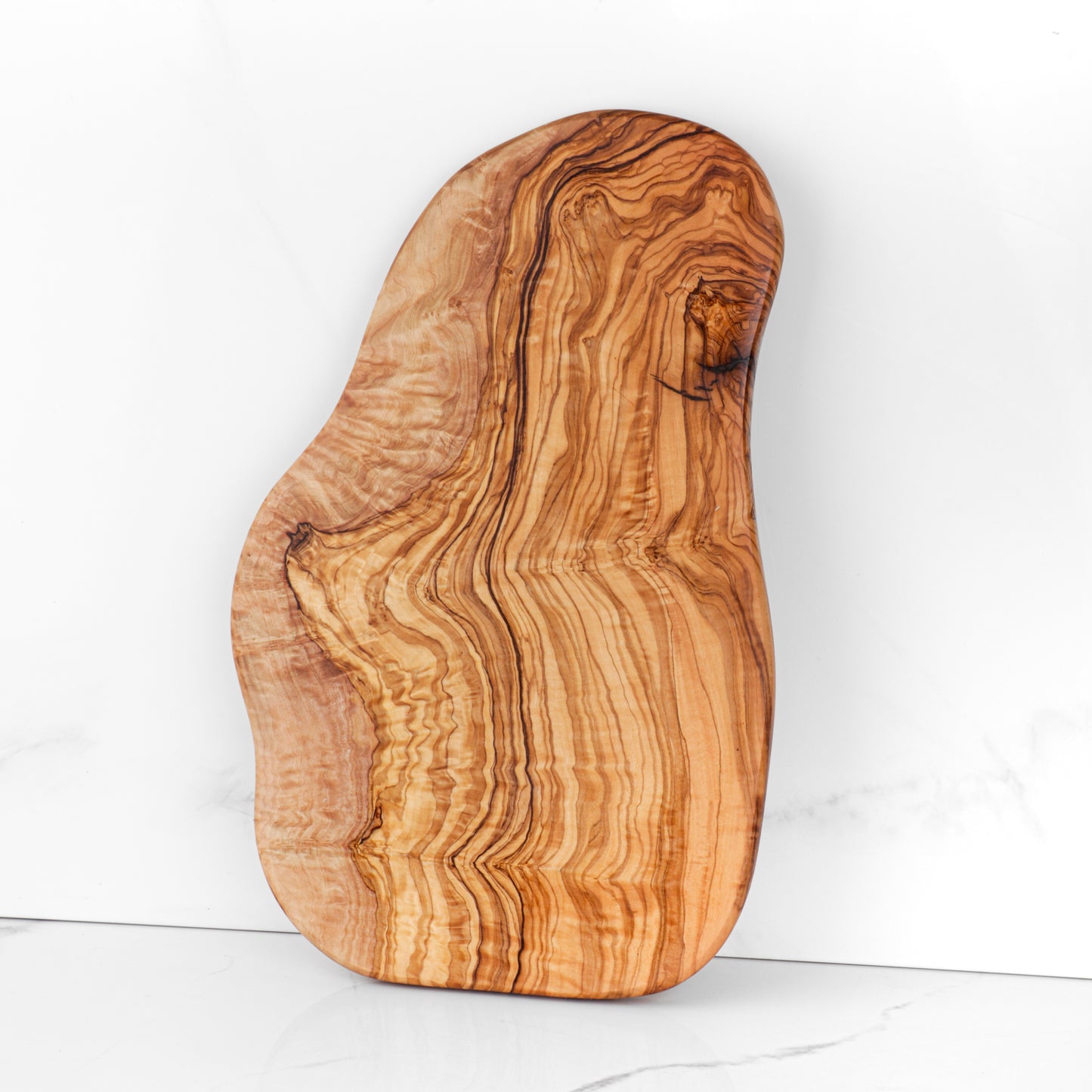 Irregular Olive Wood Cutting Board
