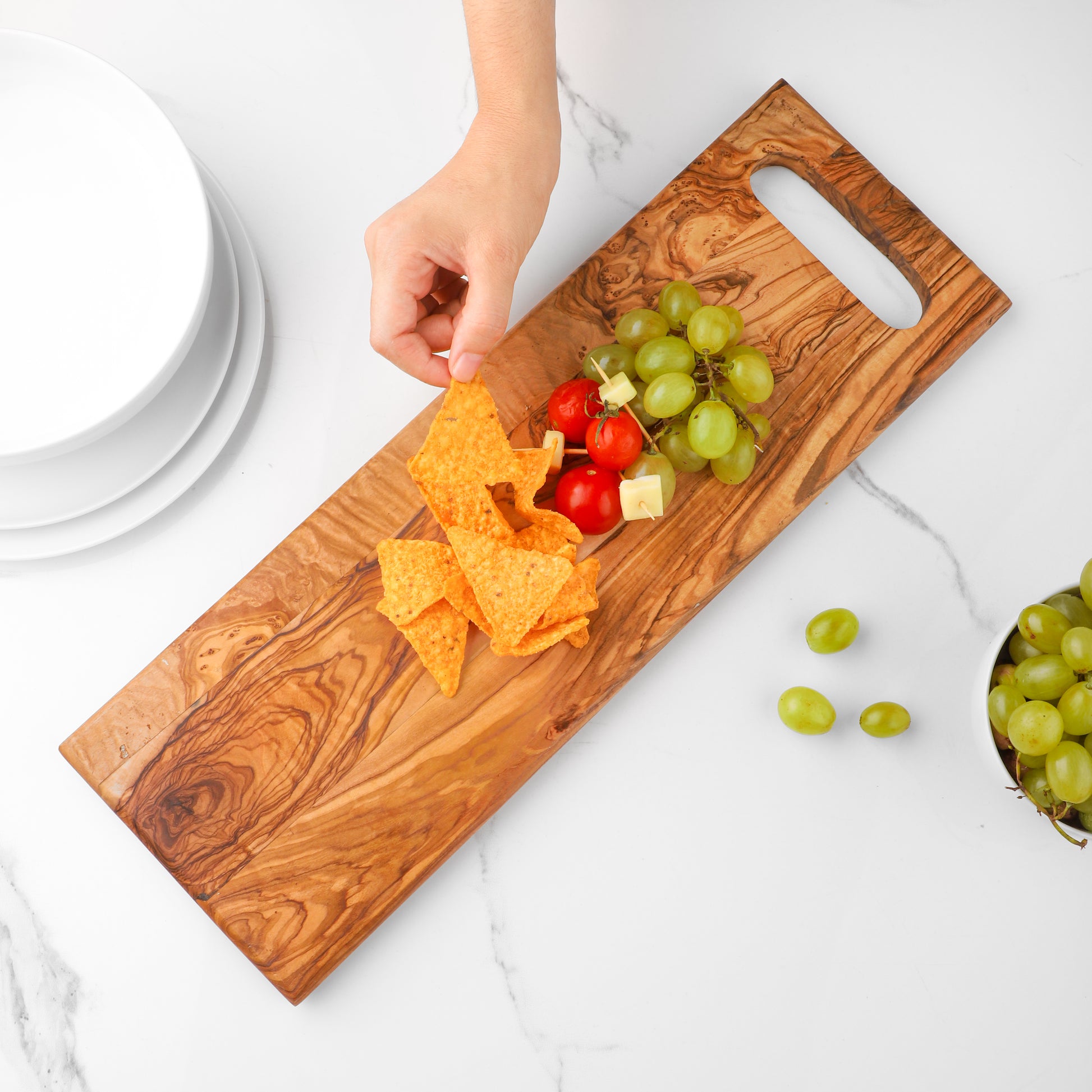 Olive Wood Cutting Board - ArtisRaw