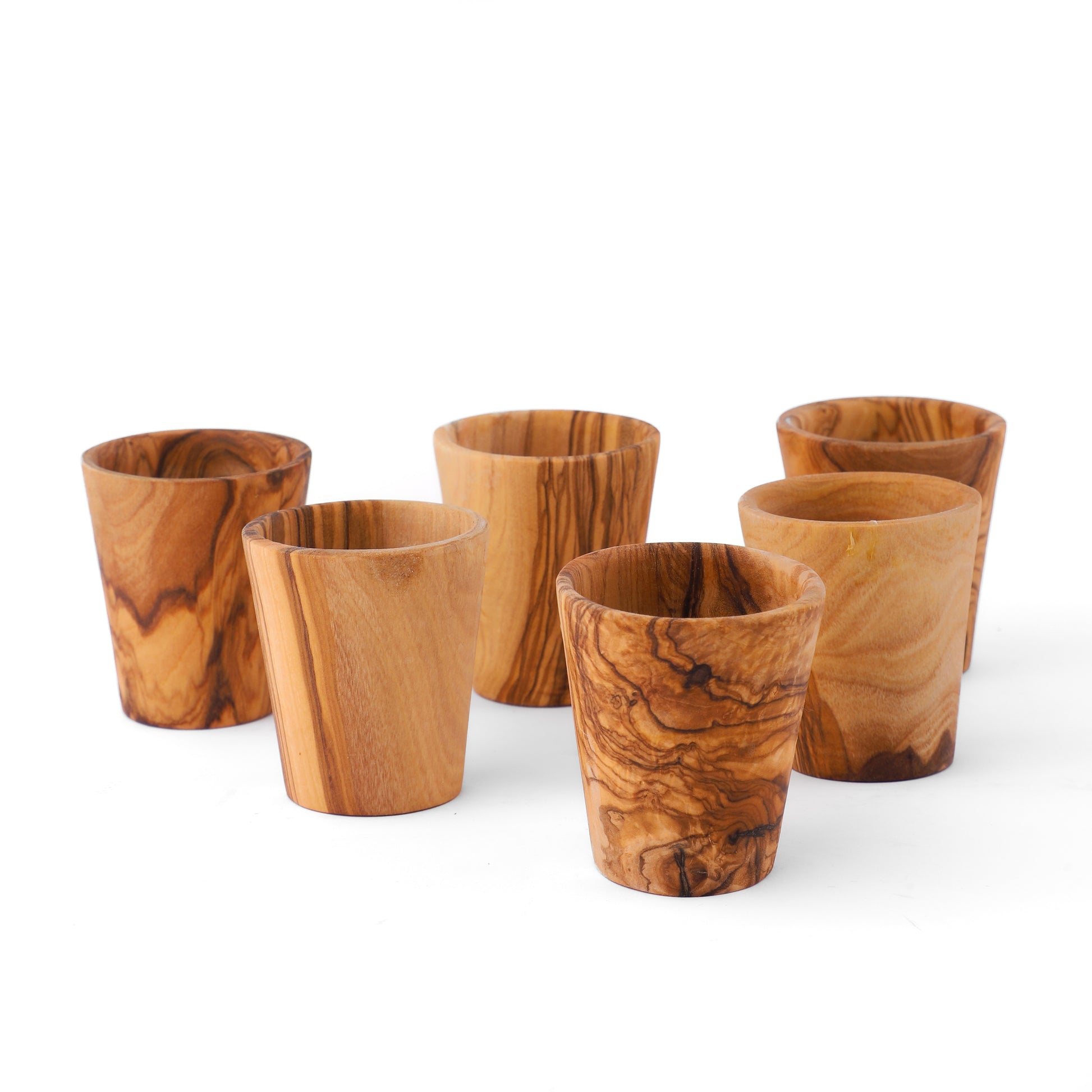 SHOT GLASS Olive Wood - ArtisRaw