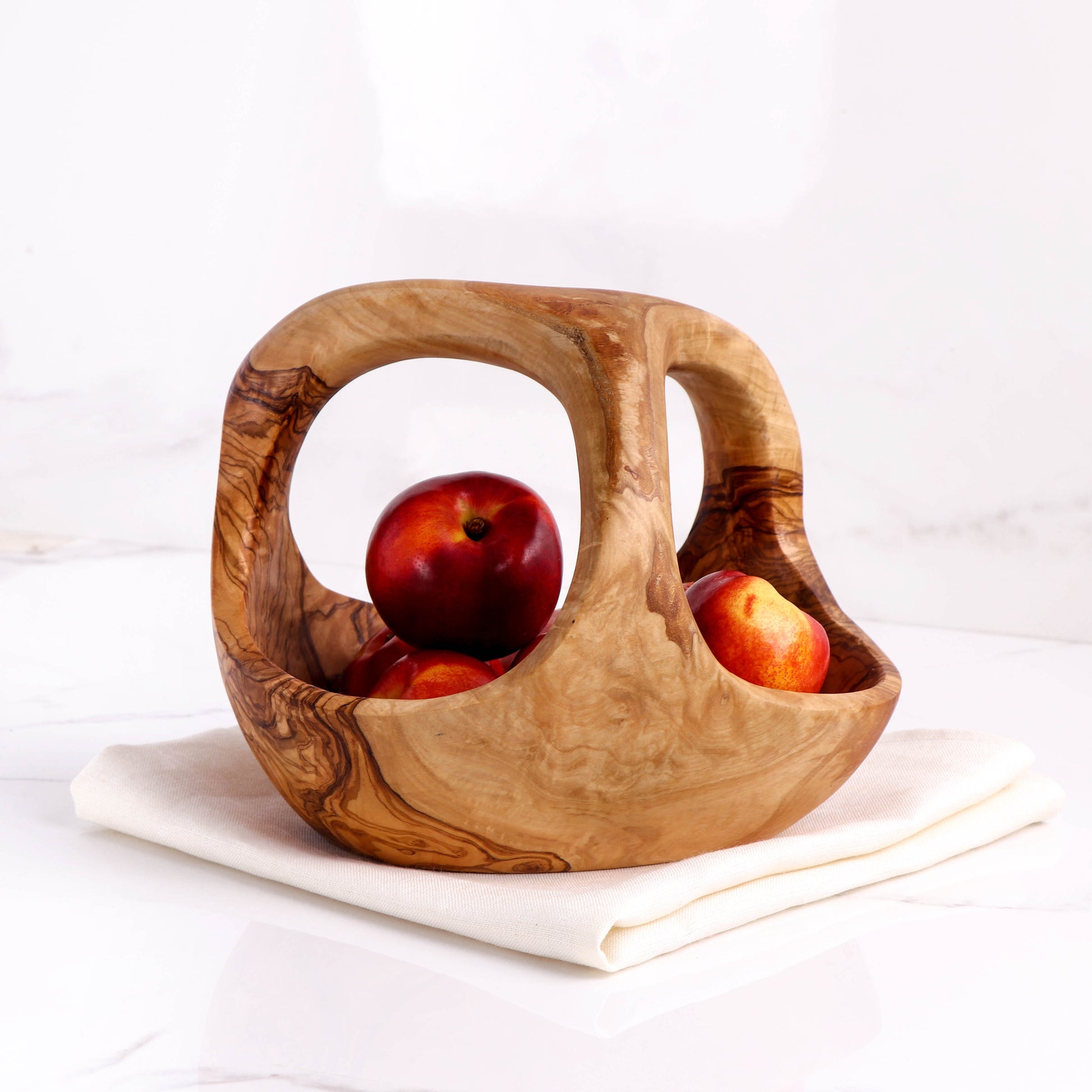 FRUIT BASKET WITH HANDLE - ArtisRaw