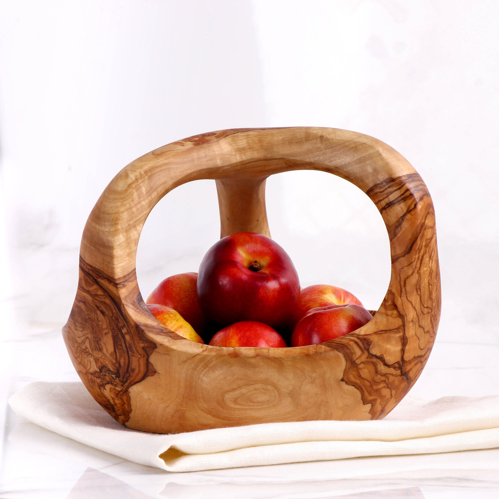 FRUIT BASKET WITH HANDLE - ArtisRaw