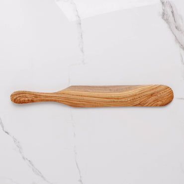 Straight Spatula  Olive Wood - ArtisRaw