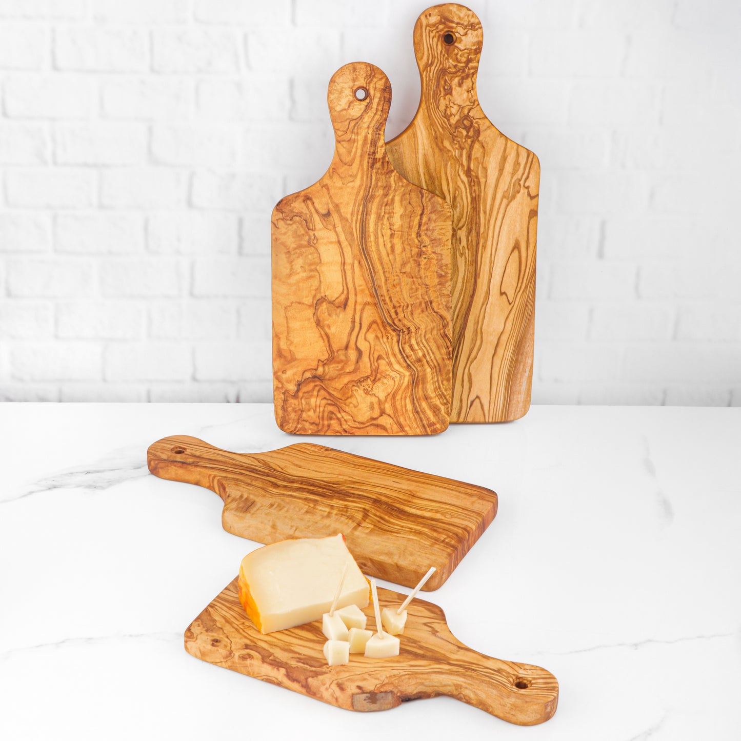 Rectangle Cutting Board with Handle - ArtisRaw