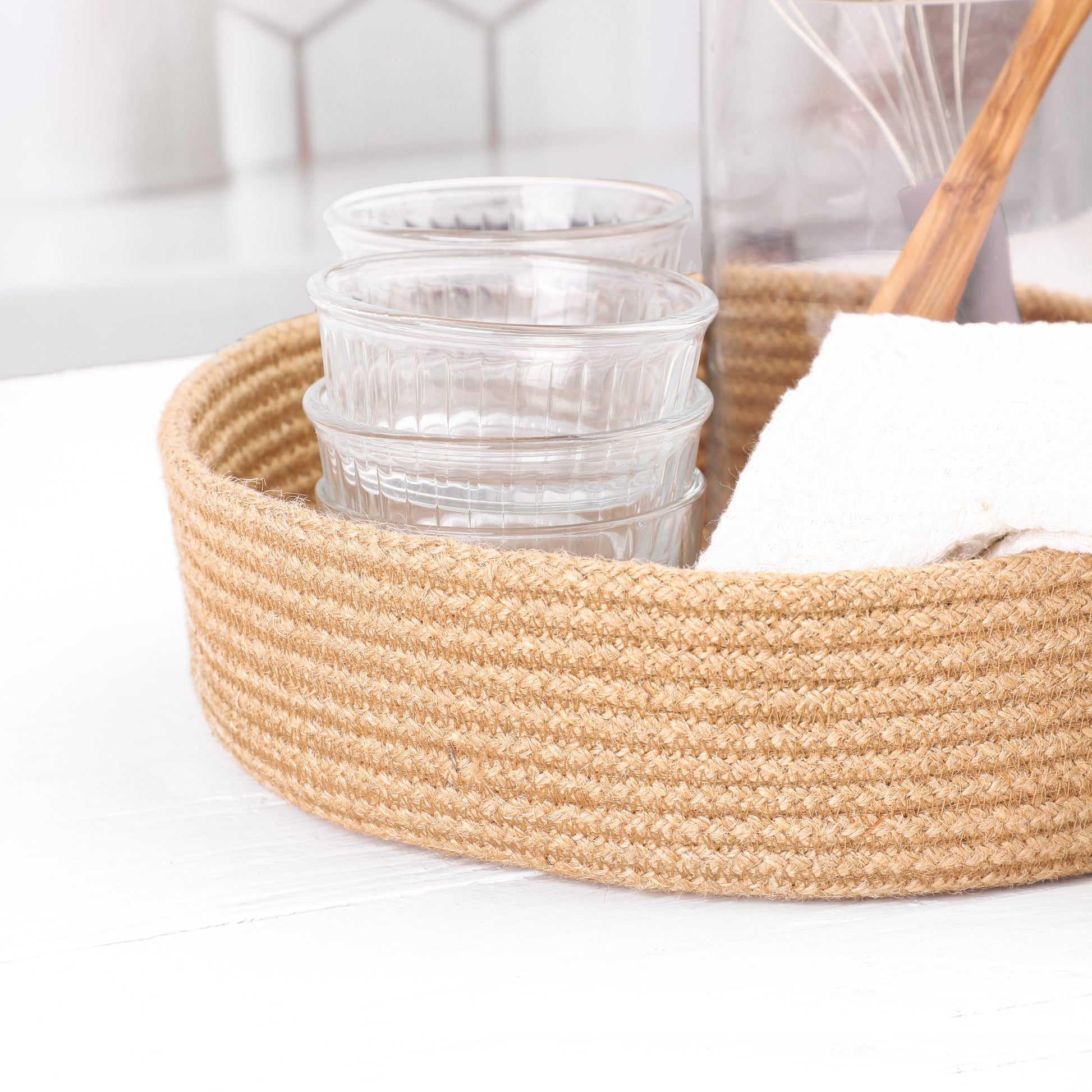 Handwoven Plant Basket - ArtisRaw