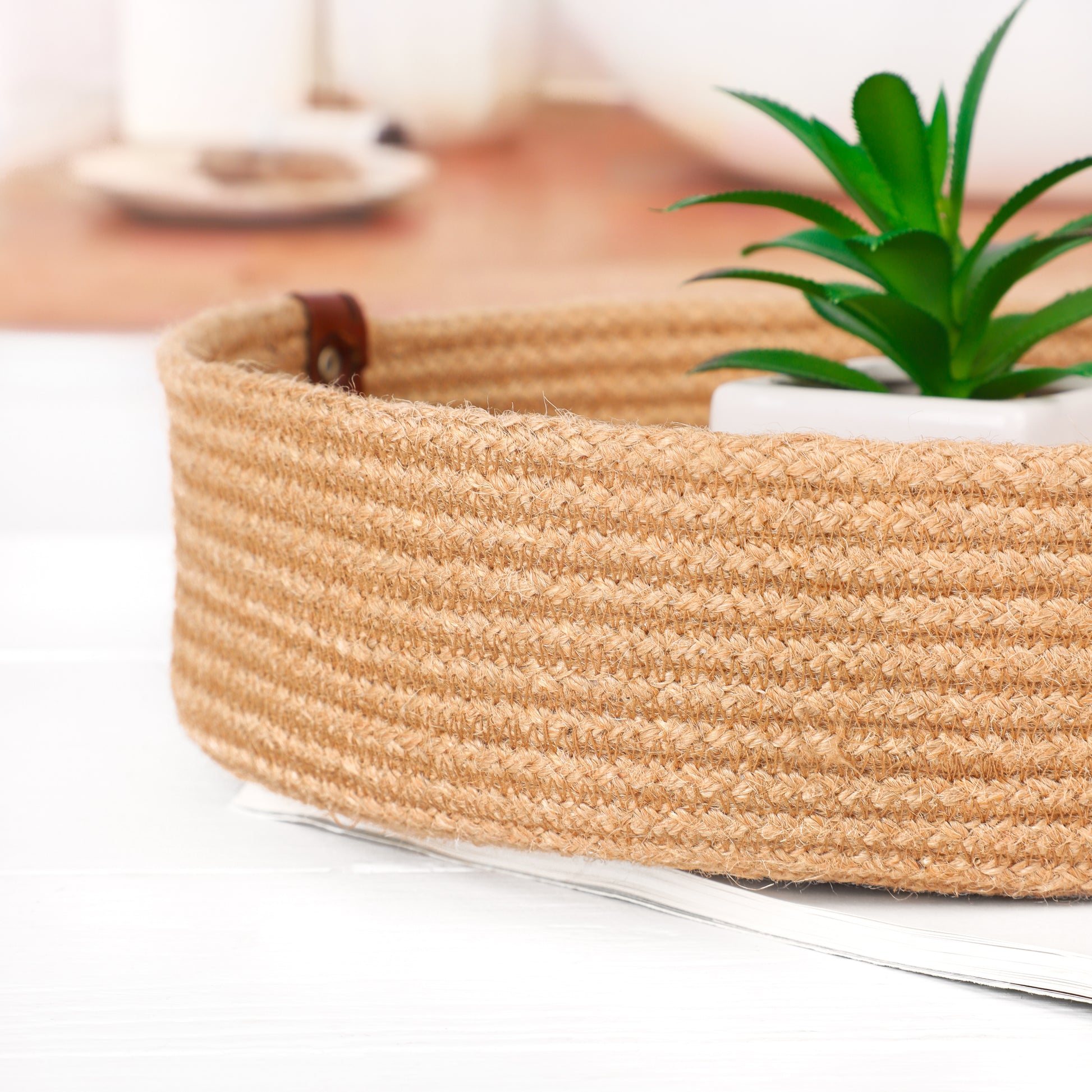Handwoven Plant Basket - ArtisRaw