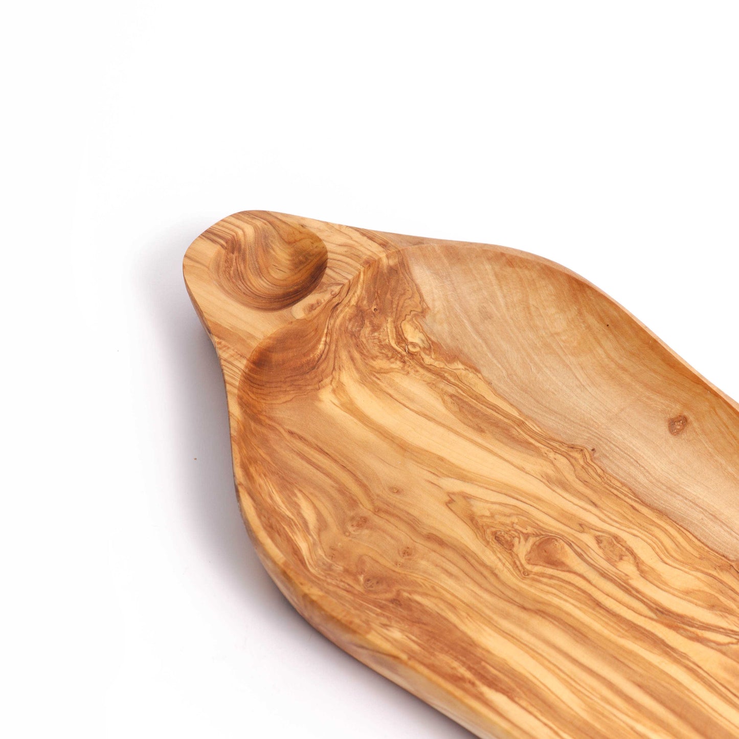 Large Handmade Wood Serving Platter - ArtisRaw