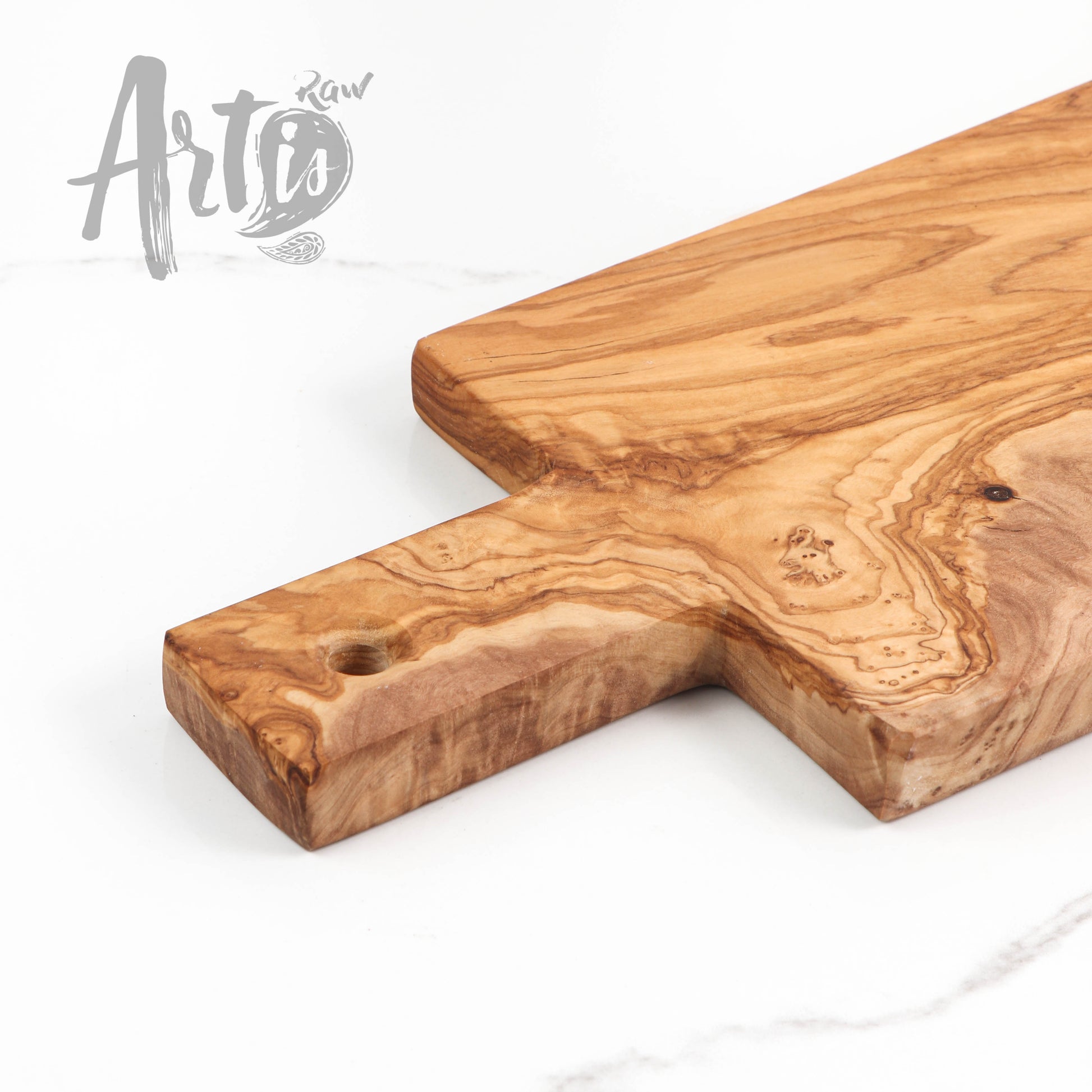 Rectangular Cutting Board with Rectangular Handle - ArtisRaw