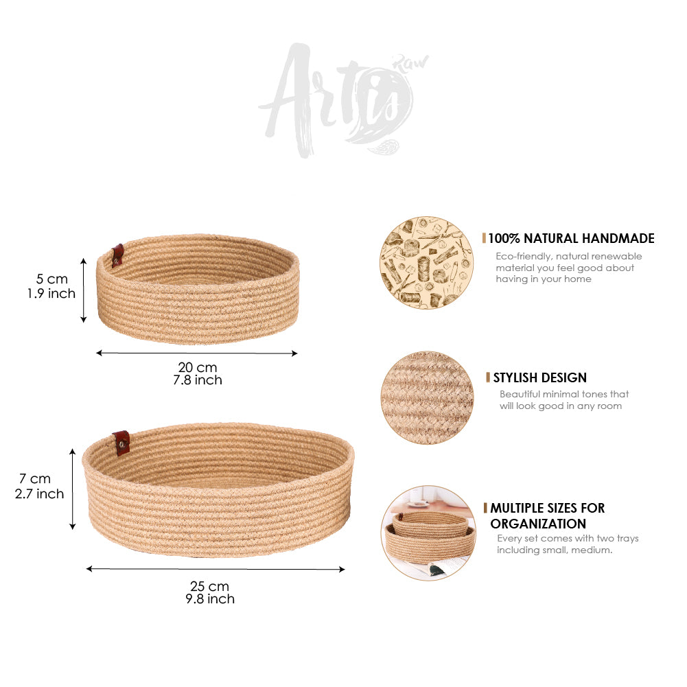 Handwoven Plant Basket - ArtisRaw