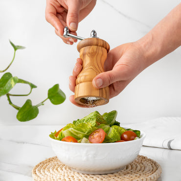 Pepper Grinder Olive Wood - ArtisRaw