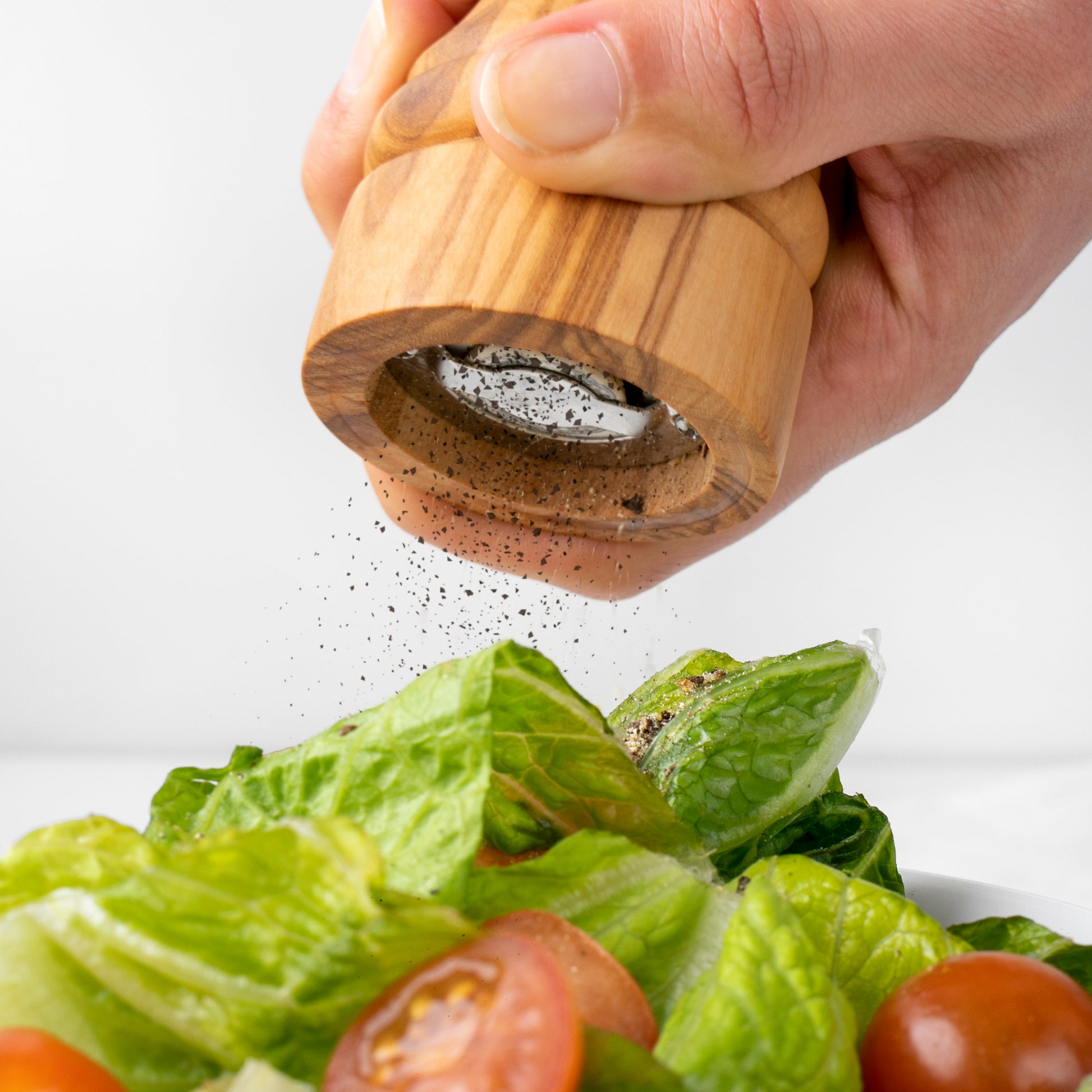 Pepper Grinder Olive Wood - ArtisRaw