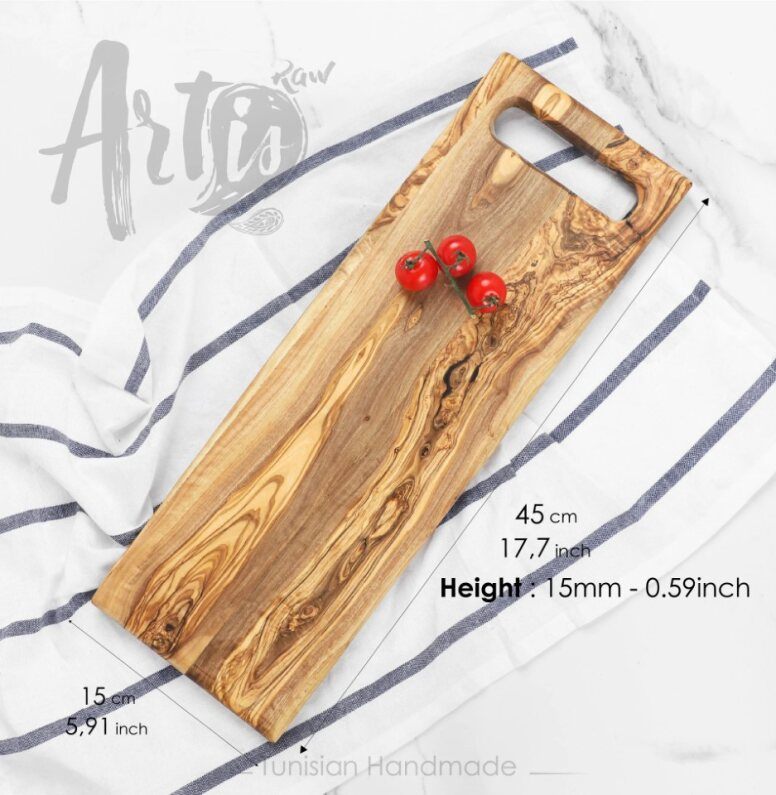 Olive Wood Cutting Board - ArtisRaw
