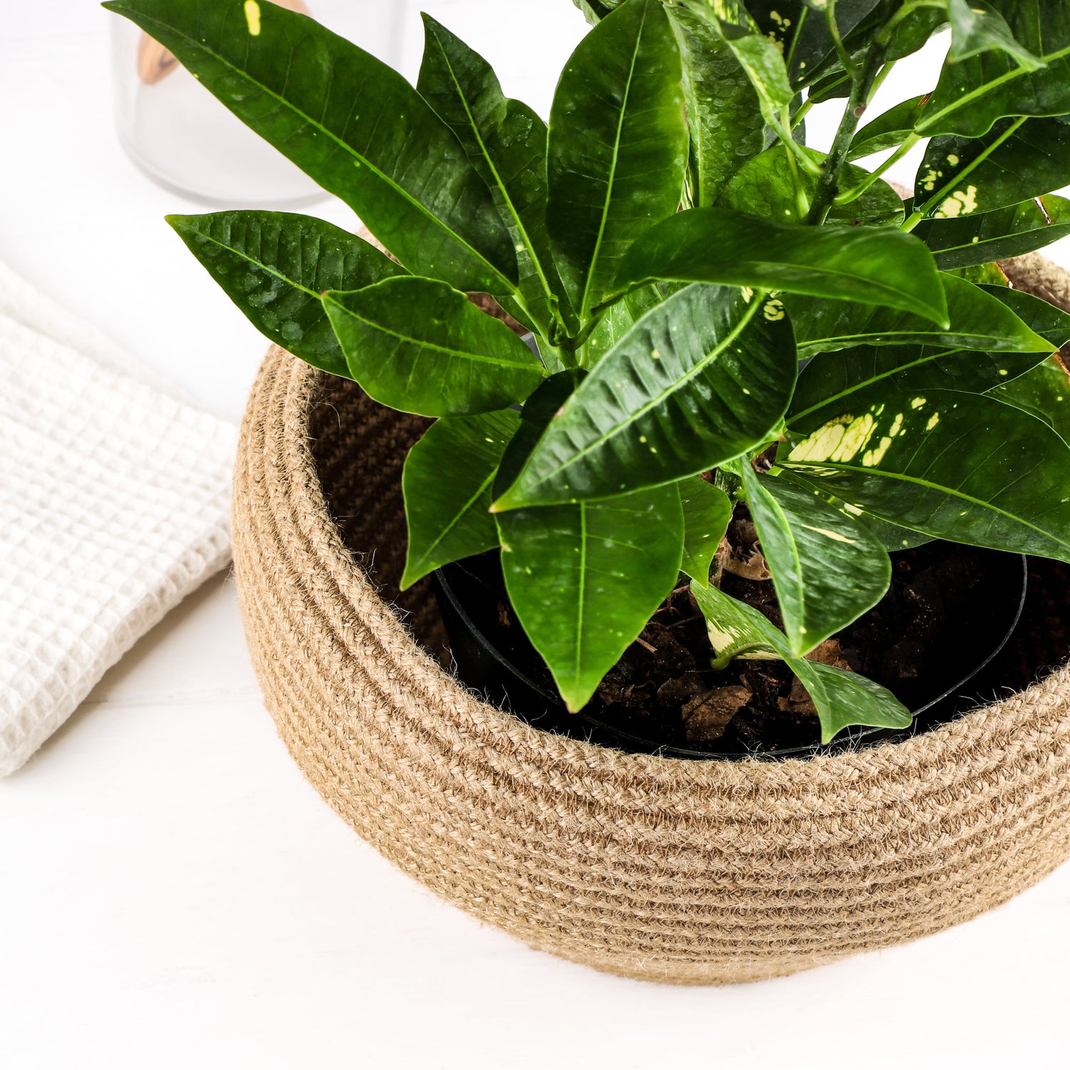 Unser Jute- und Baumwollseil