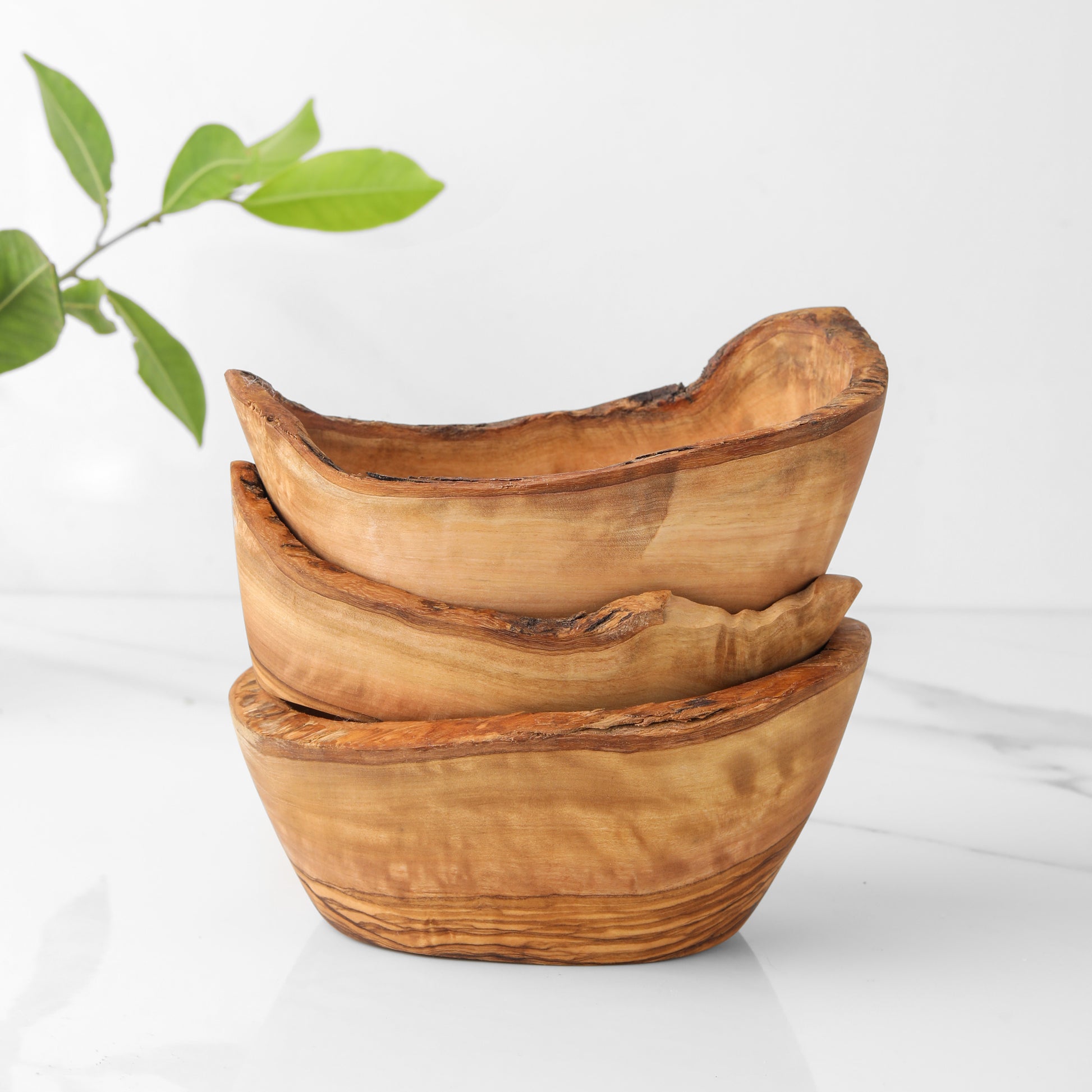 Rustic Wooden Dish Olive Wood - ArtisRaw