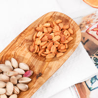 Divided Wooden Serving Dish Olive Wood - ArtisRaw