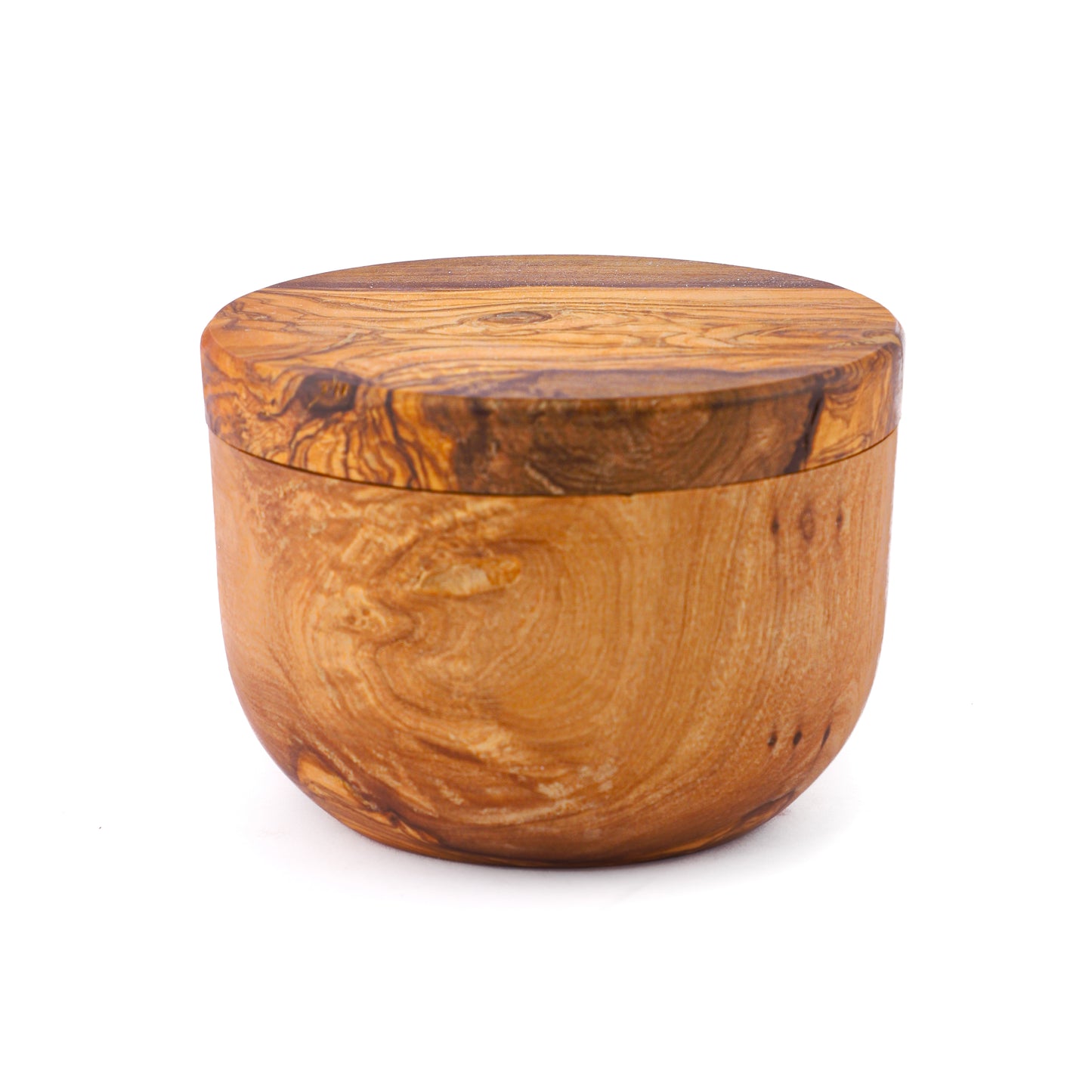 Compact Wooden Salt Box with Magnetic Closure: Perfect for everyday use, this salt cellar holds a generous amount of seasoning. The magnetic lid keeps contents secure, and the wooden spoon allows for precise seasoning, blending functionality with decor.