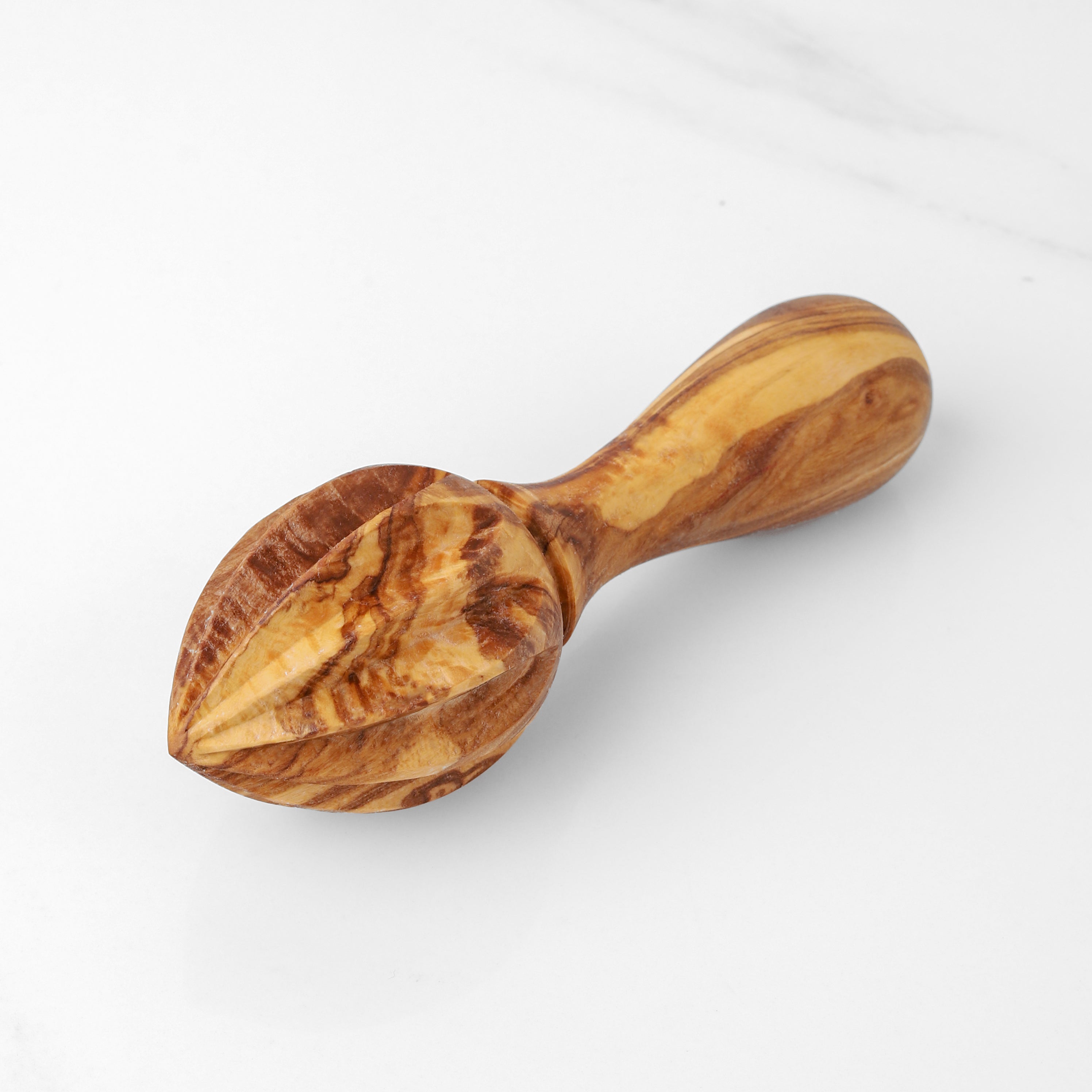 Olive Wood Handheld Lemon Squeezer - ArtisRaw