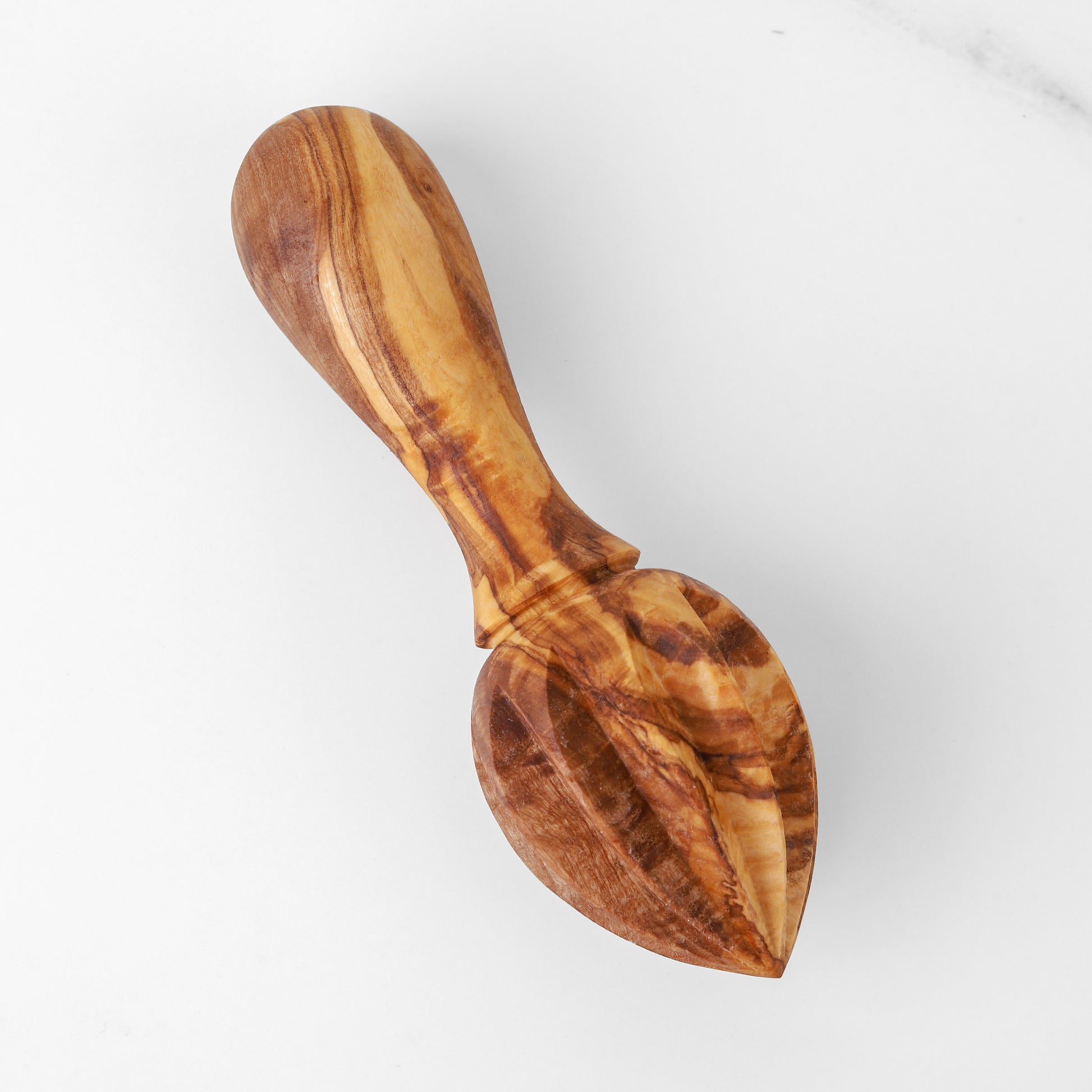 Olive Wood Handheld Lemon Squeezer - ArtisRaw