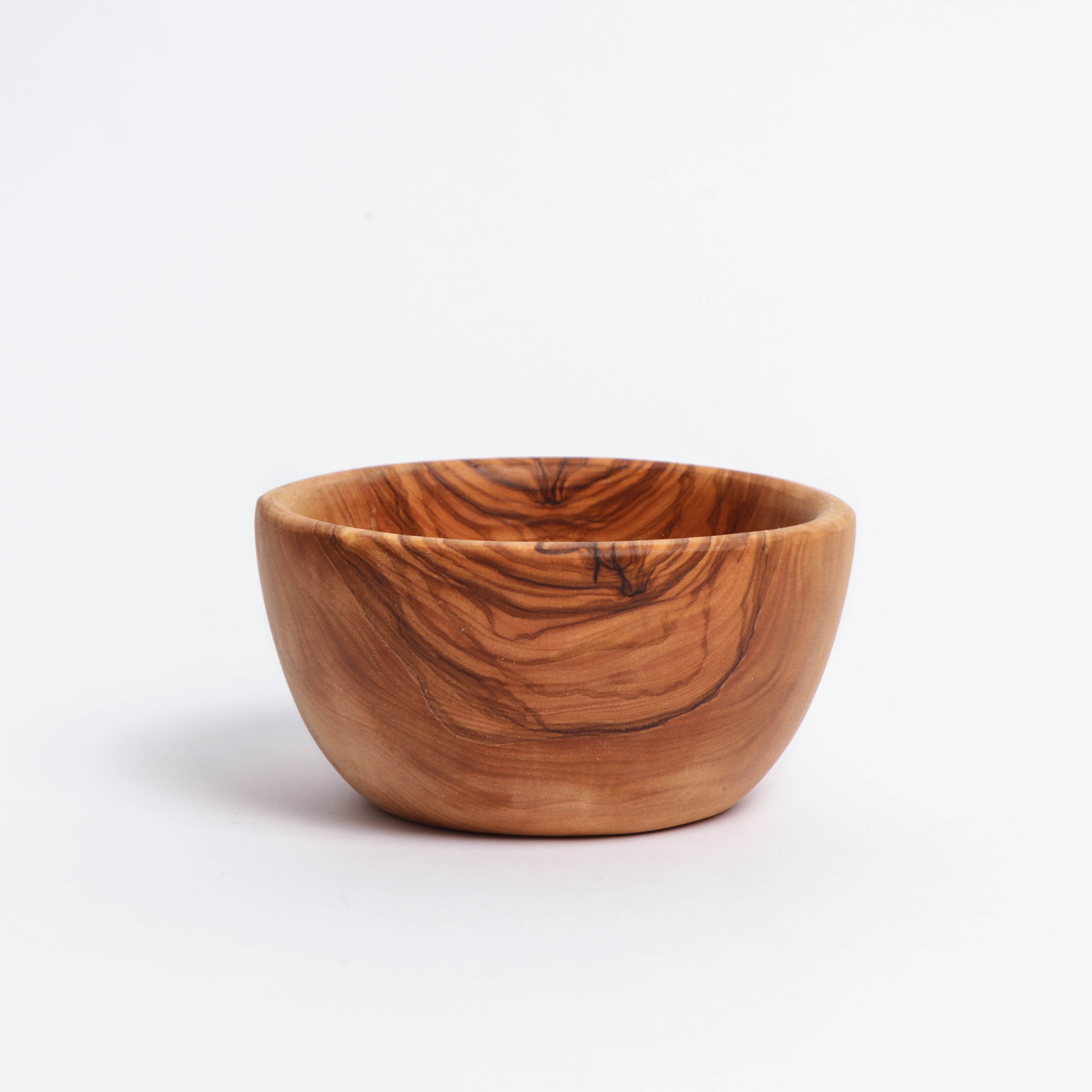 Handcrafted Rustic Olive Wood Bowl –Artisan Statement craft - ArtisRaw